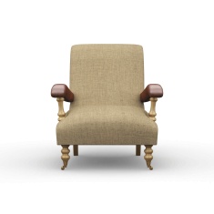 Wood Bros Clayton Fabric Fireside Armchair