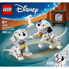 LEGO Disney 43271 Lucky & Penny 101 Dalmatians Puppies