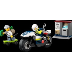 LEGO City 60455 Police Motorcycle Chase Toy