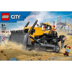 LEGO City 60466 Yellow Bulldozer Construction Site