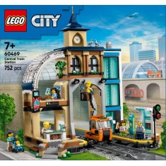 LEGO City 60469 Central Train Station Set