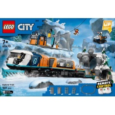 LEGO City 60470 Explorers Arctic Polar Express Train Toy Vehicle Set