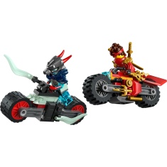 LEGO Ninjago 71838 Kai's Motorcycle Speed Race Playset with 2 Ninja Bike
