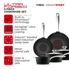 Tower Ultra Forged 5 Piece Pan Set