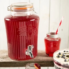 Kilner Vintage Clip Top Drinks Dispenser with Tap 5L