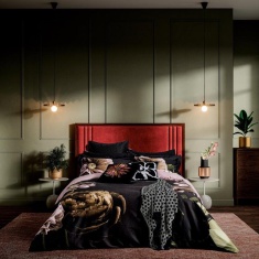 Ted Baker Paper Floral Duvet Set - Black