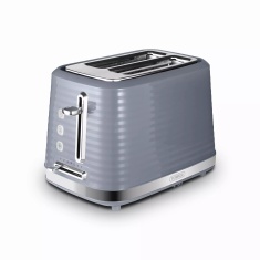 Tower T20083GRY Saturn 2 Slice Toaster - Grey Tower T20083GRY Saturn 2 Slice Toaster - Grey