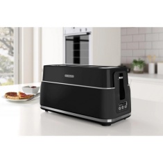 Morphy Richards 245744 Signature 4 Slice Toaster - Black