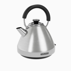 Morphy Richards 100130 1.5L Venture Pyramid Rapid Boil Kettle - Brushed Stainless Steel