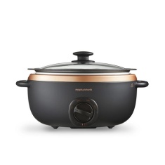 Morphy Richards 461016 Sear & Stew Slow Cooker 6.5L - Rose Gold
