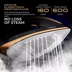 Tower T22030GLD Xpress Steam Generator - Black & Gold