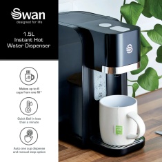 Swan SWD1004 1.5L Instant Hot Water Dispenser
