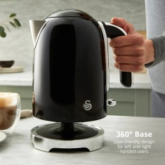 Swan SK19026BLK Solace 1.7L Kettle - Black