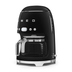 Smeg DCF02BLMUK Drip Coffee Machine - Matt Black