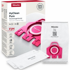 Miele FJM HyClean Pure Vacuum Cleaner Bags - 4 Pack Miele FJM HyClean Pure Vacuum Cleaner Bags - 4 Pack