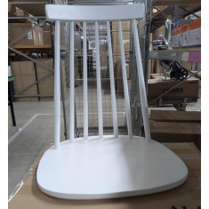 Alassio Spindle Back Dining Chair - White Alassio Spindle Back Dining Chair - White