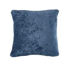 Curtina Textured Chenille Filled Cushion 43cm - Navy