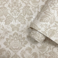 Holden Decor Hawthrone Meadow Wallpaper - Neutral