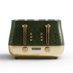 Morphy Richards 243022 Cassini 4-Slice Toaster Olivine - Green