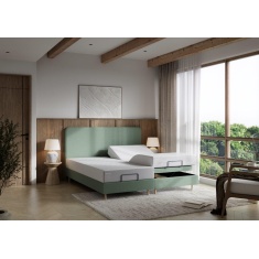 Tempur Form Spring Adjustable Bed with Headboard