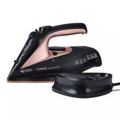 Tower T22008 2400W Cord-Cordless Steam Iron - Rose Gold Tower T22008 2400W Cord-Cordless Steam Iron - Rose Gold