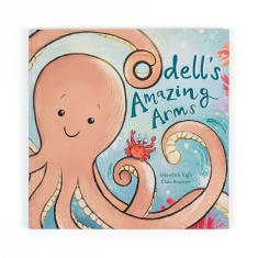 Jellycat Odell's Amazing Arms Book Jellycat Odell's Amazing Arms Book