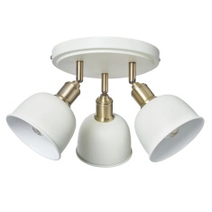 BHS Dale Galley 3 Light Ceiling Light - Ivory