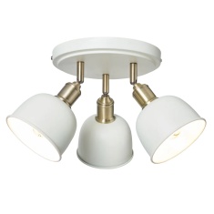 BHS Dale Galley 3 Light Ceiling Light - Ivory