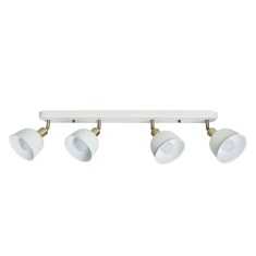 BHS Dale Galley 4 Light Diner Bar Light - Ivory