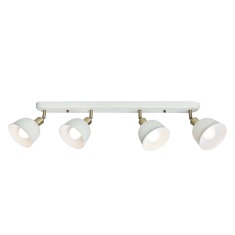 BHS Dale Galley 4 Light Diner Bar Light - Ivory