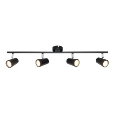 BHS Frida Ceiling Spotlight Bar - Black