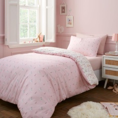 Belle & Boo Ballerina Single Duvet Set - Pink