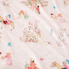 Belle & Boo Fairytale Fleece Throw 150x200cm - Pink