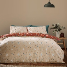 Catherine Lansfield Enchanted Twilight Duvet Set - Burnt Orange