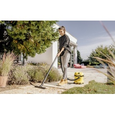 Karcher WD2PLUS Wet & Dry Vacuum Cleaner - Yellow