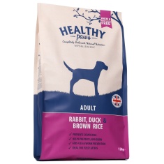 Healthy Paws Rabbit, Duck & Brown Rice (Adult) Dog Food
