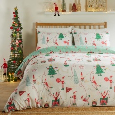 Duvet Day Elfie Duvet Set - Cream/Mint Duvet Day Elfie Duvet Set - Cream/Mint