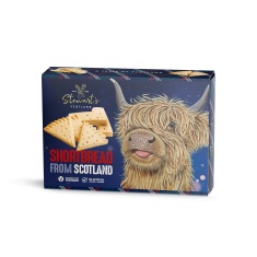 Stewarts Scottish Shortbread in Highland Cow Cardboard Box - 400g