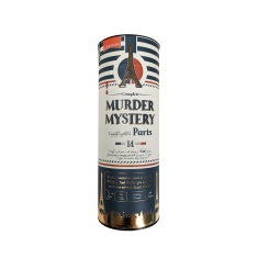 University Games Murder Mystery Tube - Murder Mystery In Paris? University Games Murder Mystery Tube - Murder Mystery In Paris?