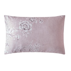 Laura Ashley Rowsham Garden Dark Blush Pillowcase Pair - Pink
