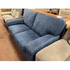 Annie 2 Seater Sofa - Blue Fabric
