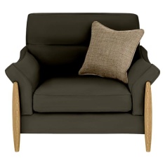 Ercol Clara Leather Snuggler Ercol Clara Leather Snuggler