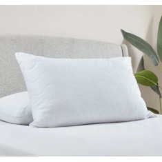 Catherine Lansfield Soft Touch Quilted Pillow Pair