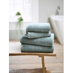 The Lyndon Company Linwood Cotton Towels - Sage The Lyndon Company Linwood Cotton Towels - Sage