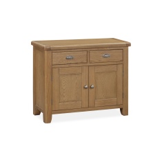 Juniper Narrow Sideboard - Smoked Oak