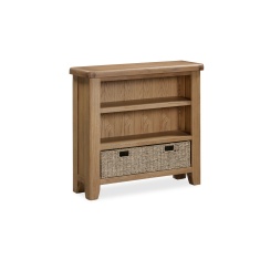 Juniper Small Bookcase - Smoked Oak