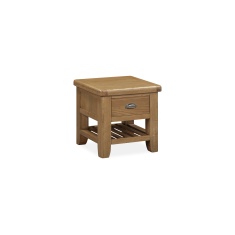Juniper Lamp Table - Smoked Oak Juniper Lamp Table - Smoked Oak