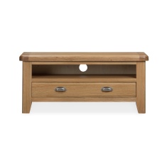 Juniper TV Unit - Smoked Oak