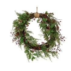 Kaemingk Berry Glitter Wreath - 40cm Kaemingk Berry Glitter Wreath - 40cm