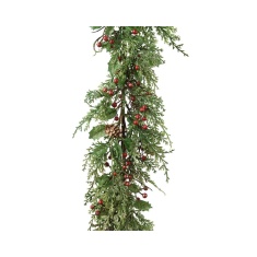 Kaemingk Berry Glitter Garland - 180cm Kaemingk Berry Glitter Garland - 180cm